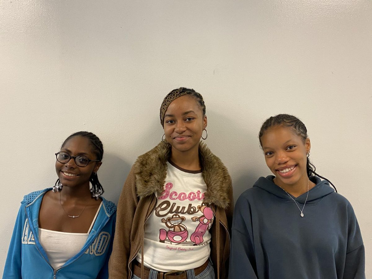 Pictured above from left to right is: Dakota Martinez Jenkins (12th), Maddison Carasquillo (11th), and Shaniya Pemberton (12th).