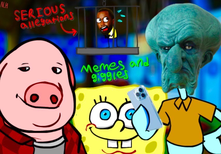 Sean “Diddy” Combs has officially become a part of the community of brainrot. (original artwork)